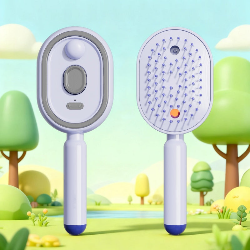 📢📢50% OFF!! ⏰✨Electric hairbrush with spray and massage🔥