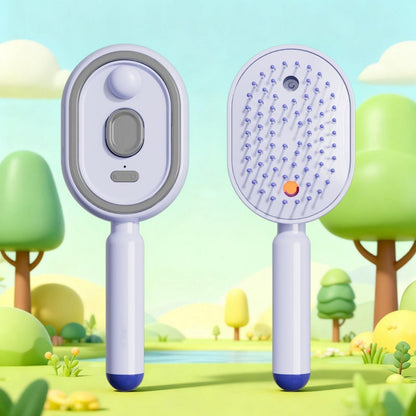 📢📢50% OFF!! ⏰✨Electric hairbrush with spray and massage🔥