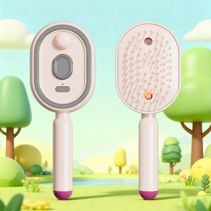 📢📢50% OFF!! ⏰✨Electric hairbrush with spray and massage🔥