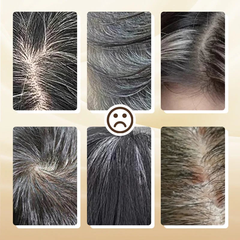 ⏰Limited Sale - Buy 2 Get 1 Free⚡🔥Instant Hair Colour Stick with Built-In Comb