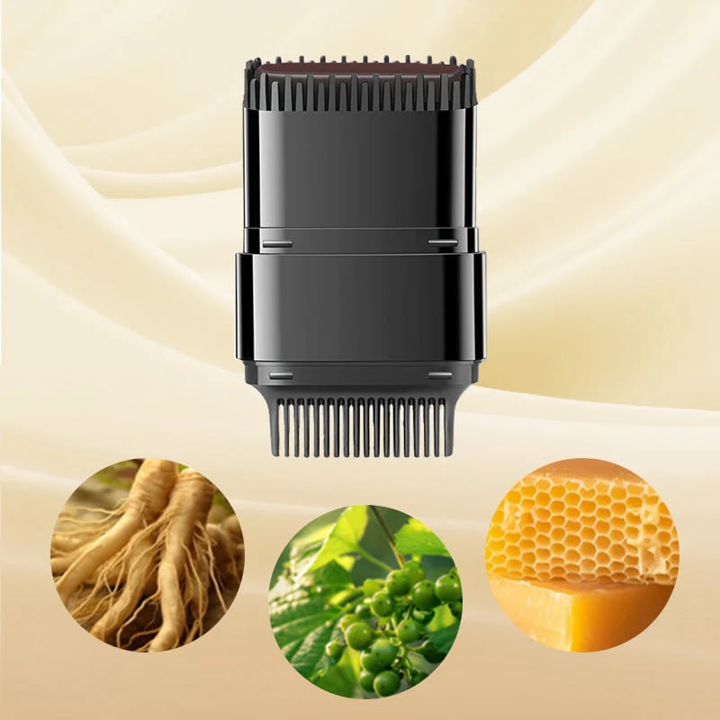 ⏰Limited Sale - Buy 2 Get 1 Free⚡🔥Instant Hair Colour Stick with Built-In Comb