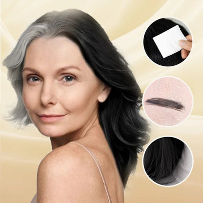 ⏰Limited Sale - Buy 2 Get 1 Free⚡🔥Instant Hair Colour Stick with Built-In Comb