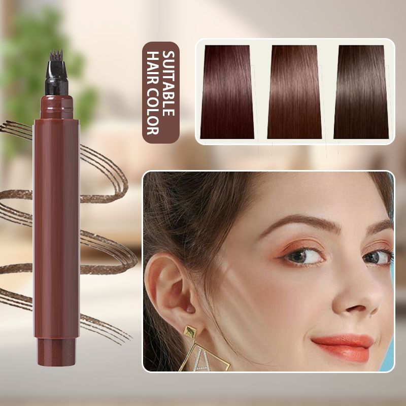 🔥Last Day-Buy 1 Get 1 Free!🎁50K+ SOLD! Almost Gone ✨✏️ Waterproof 4-Tip Beard & Eyebrow Pen – Smudge-Proof, Natural Look & Long-Lasting 🌟