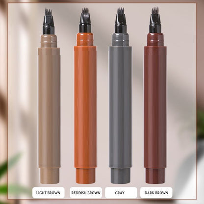 🔥Last Day-Buy 1 Get 1 Free!🎁50K+ SOLD! Almost Gone ✨✏️ Waterproof 4-Tip Beard & Eyebrow Pen – Smudge-Proof, Natural Look & Long-Lasting 🌟