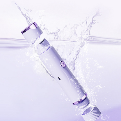 🪒 50% OFF! 💜 Electric Dual-Head Body Hair Trimmer – Waterproof, Hypoallergenic & Perfect for Sensitive Skin! 🚿✨