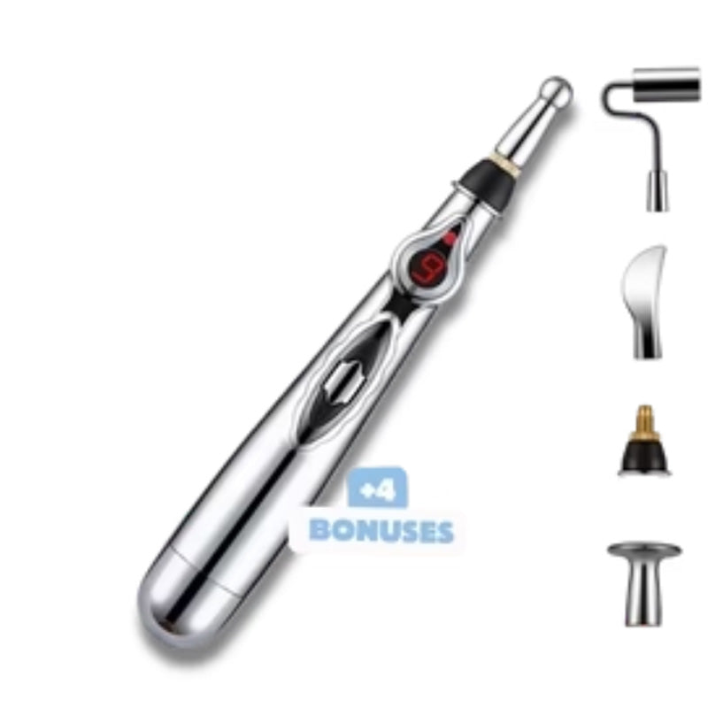 Rechargeable Electronic Meridian Pen for Muscle Pain