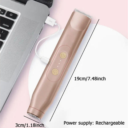 ✨ One device for the whole body!🪒2-in-1 Electric Shaver