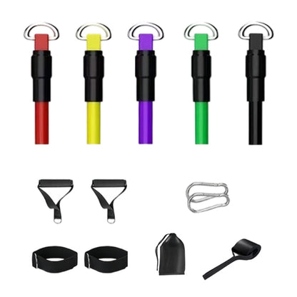 13PCS Resistance Band Set with Handle for Home Gym