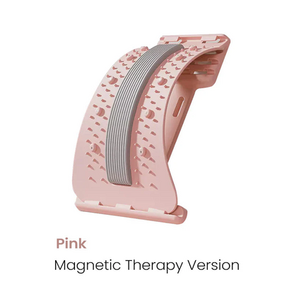 Magnetic Lumbar Stretcher – Acupressure Massage, Portable Design & Relieves Back Pain 🧘‍♂️✨