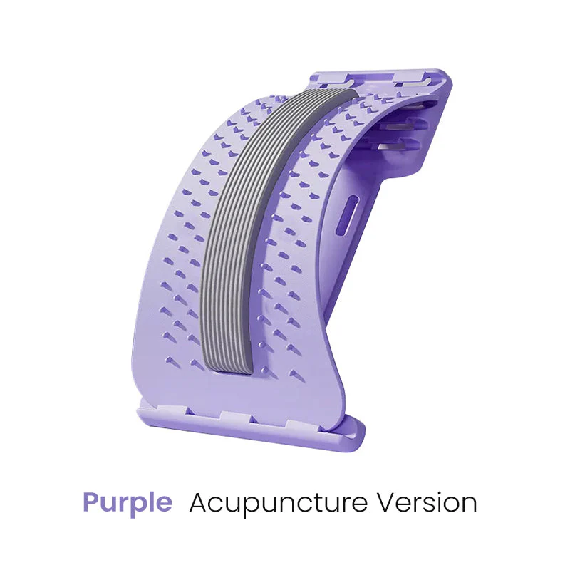 Magnetic Lumbar Stretcher – Acupressure Massage, Portable Design & Relieves Back Pain 🧘‍♂️✨