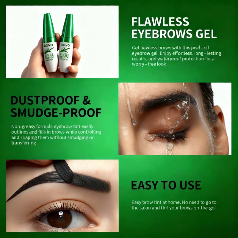 🔥Hot Sale Offers-Waterproof Long-Lasting Eyebrow Tint 🔥 Say Goodbye To Eyebrow Troubles