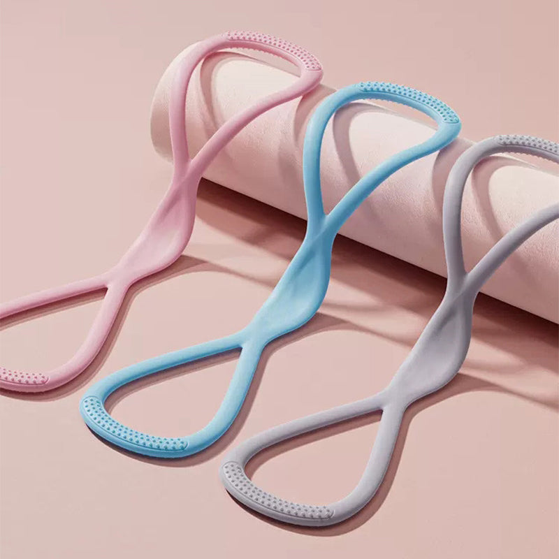 ⚡50K+ SOLD!🔥 ONLY $19.8!💥Figure 8 Fitness Resistance Band with Handles