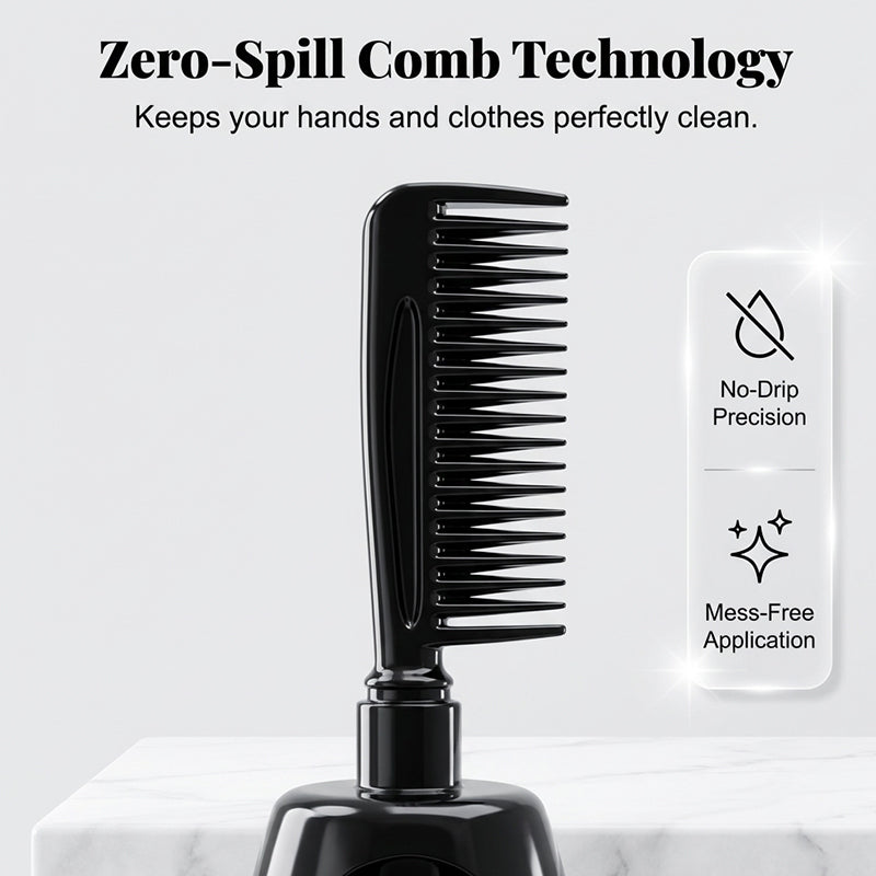Colorful Plant Hair Dye with Comb Applicator