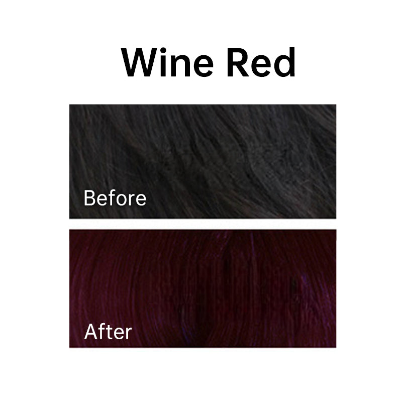Colorful Plant Hair Dye with Comb Applicator