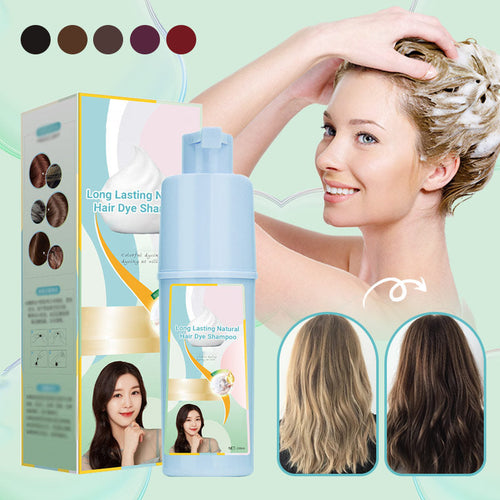 🔥Limited-time offer-Long Lasting Natural Hair Dye Shampoo