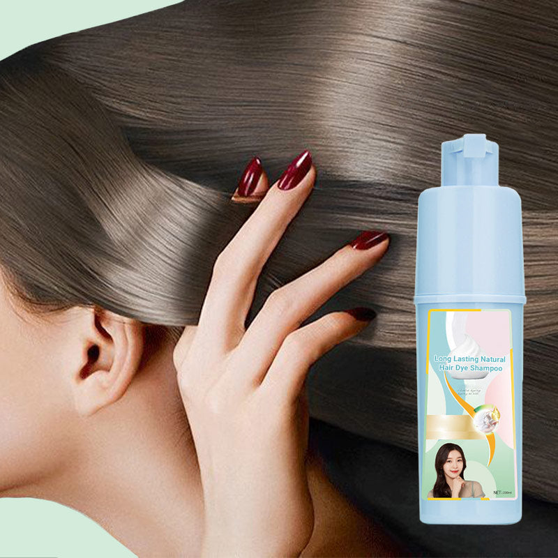 🌸Spring Sale 🎉50%OFF🔥Long Lasting Natural Hair Dye Shampoo