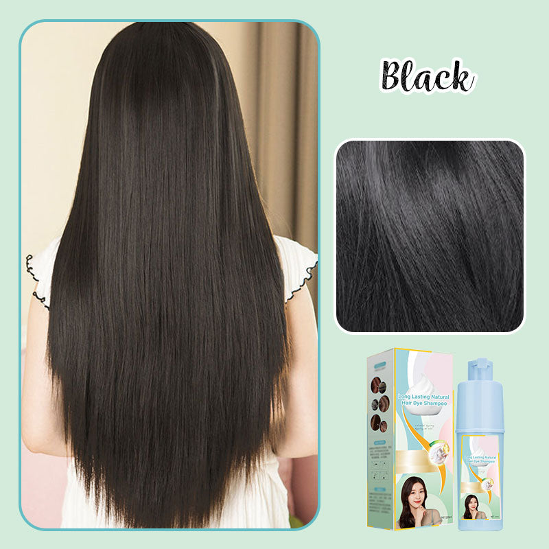 🌸Spring Sale 🎉50%OFF🔥Long Lasting Natural Hair Dye Shampoo