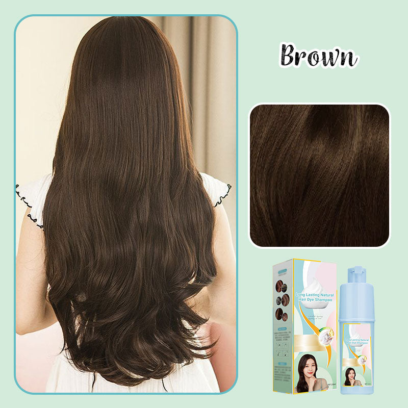 🔥Limited-time offer-Long Lasting Natural Hair Dye Shampoo