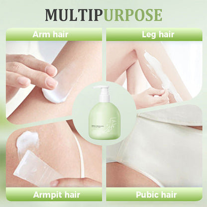 🌈Limited-time Sale⏰ Grab One for a Mate 🎁 Large-size hair removal cream Gentle and non-irritating hair removal cream set (hair removal cream + razor)🎁