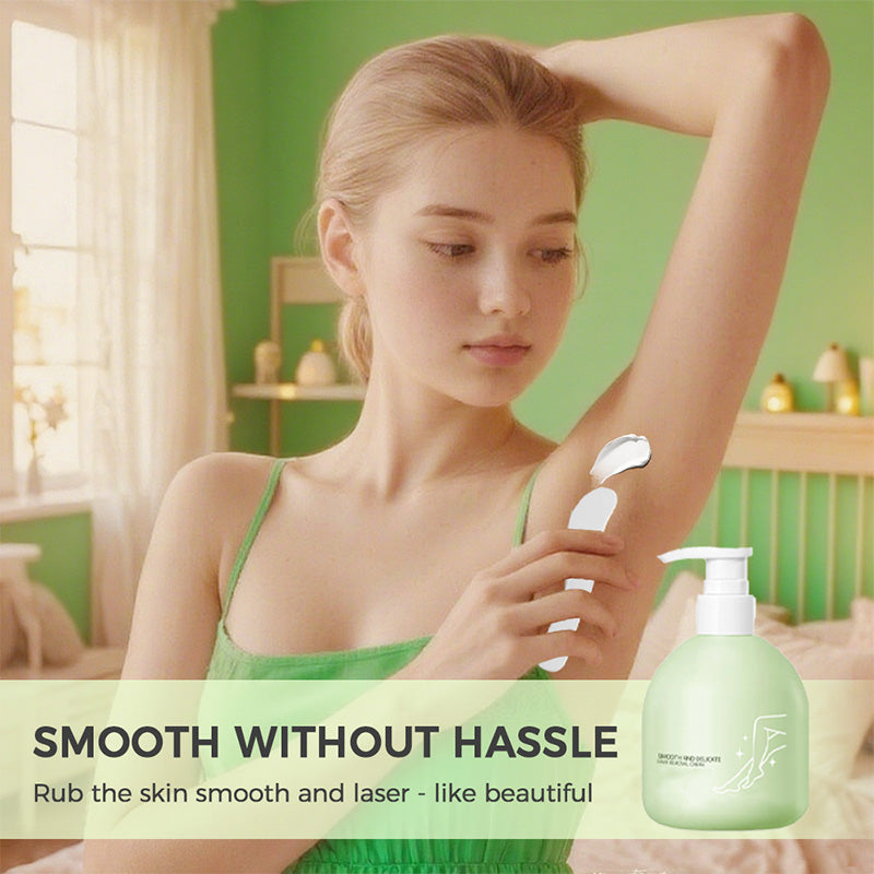 🌈Limited-time Sale⏰ Grab One for a Mate 🎁 Large-size hair removal cream Gentle and non-irritating hair removal cream set (hair removal cream + razor)🎁