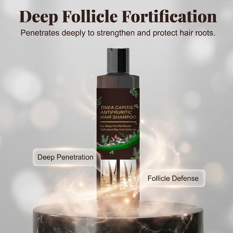 Plant Extract Anti-Dandruff & Itch Relief Shampoo