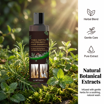 Plant Extract Anti-Dandruff & Itch Relief Shampoo