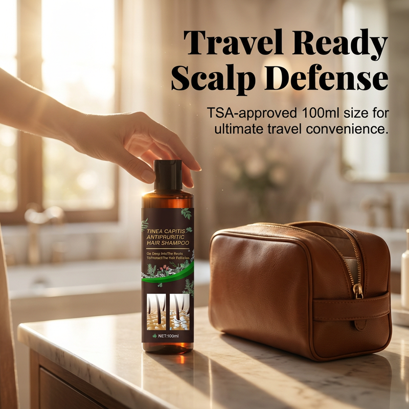 Plant Extract Anti-Dandruff & Itch Relief Shampoo