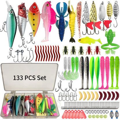 🔥Fishing Lures Set with Box☀️🎣