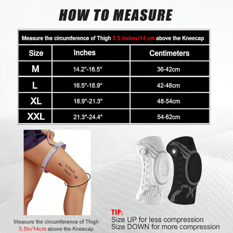 🔥2026 HOT SALE - 50% OFF🔥Smart Knee Brace with Adjustable Compression Knob