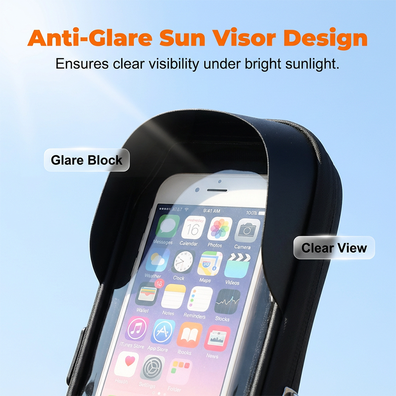 Waterproof Bicycle Phone Mount Bag
