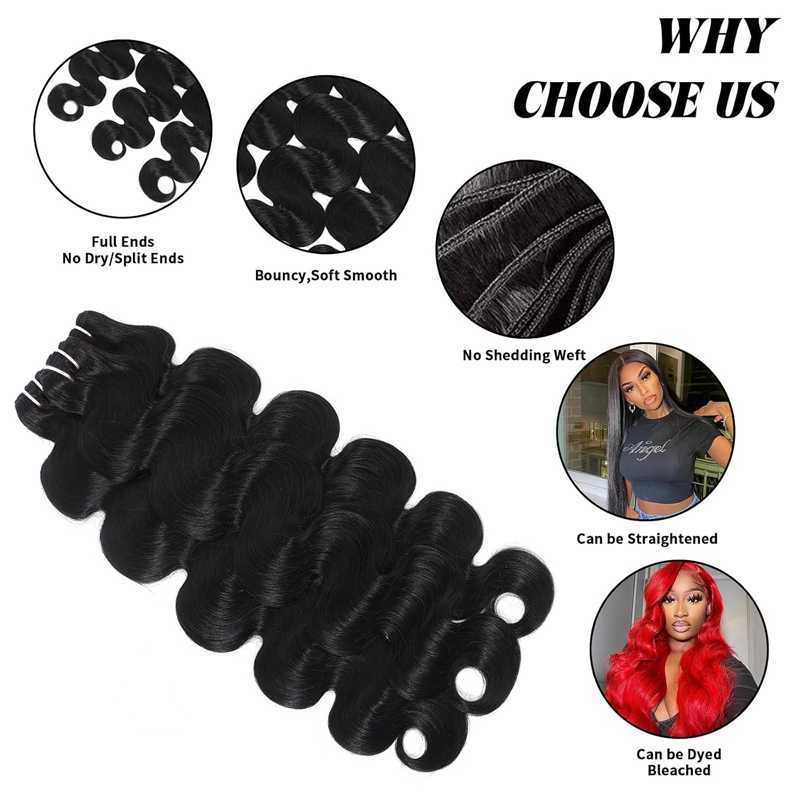 Silky Soft Voluminous Body Wave Wig