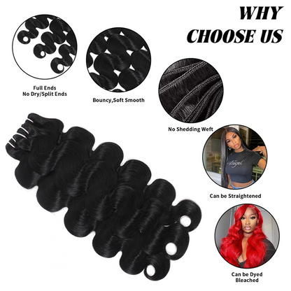 Silky Soft Voluminous Body Wave Wig