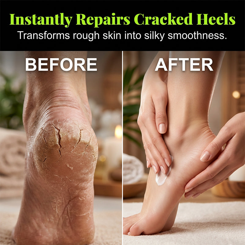 🔥Limited-time offer-Tea Tree Oil Foot Cream for Dry Cracked Feet