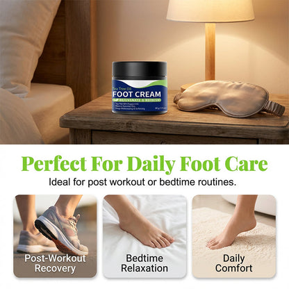 🔥Limited-time offer-Tea Tree Oil Foot Cream for Dry Cracked Feet