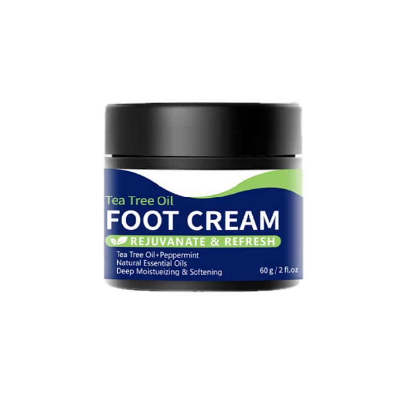 🔥Limited-time offer-Tea Tree Oil Foot Cream for Dry Cracked Feet