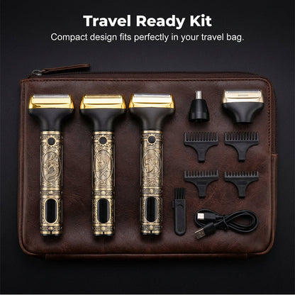 🔥2026 Hot Sale 50% OFF💥Men's Professional Hair Clipper & Trimmer Set