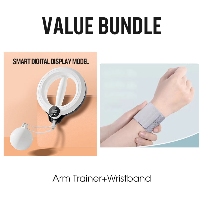 📢📢50% OFF !! ⏰360° Hand Crank Arm & Forearm Trainer with Smart Counter