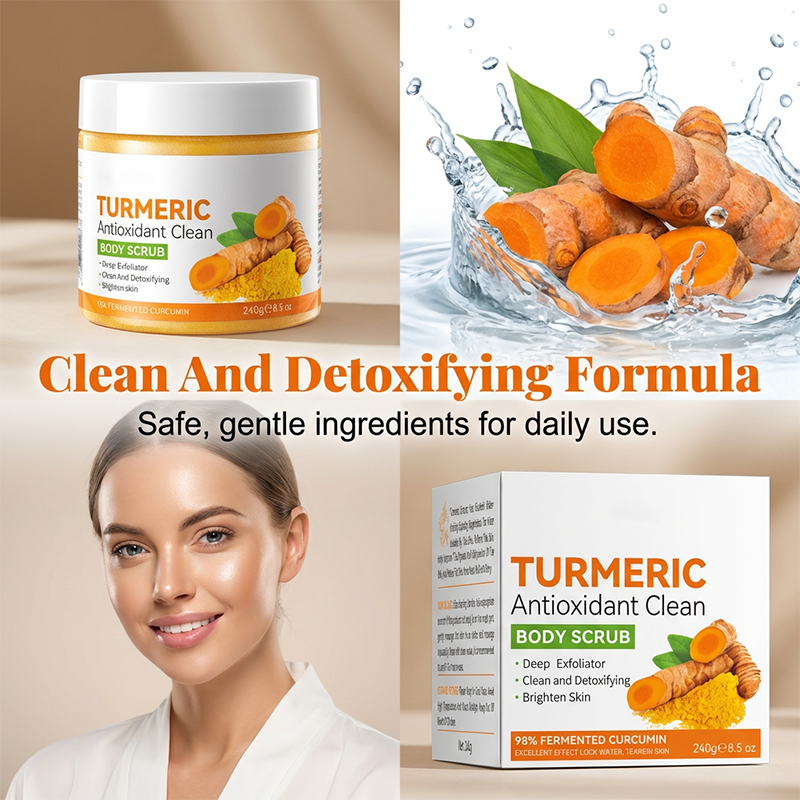 Deep Cleansing Turmeric & Citrus Body Scrub
