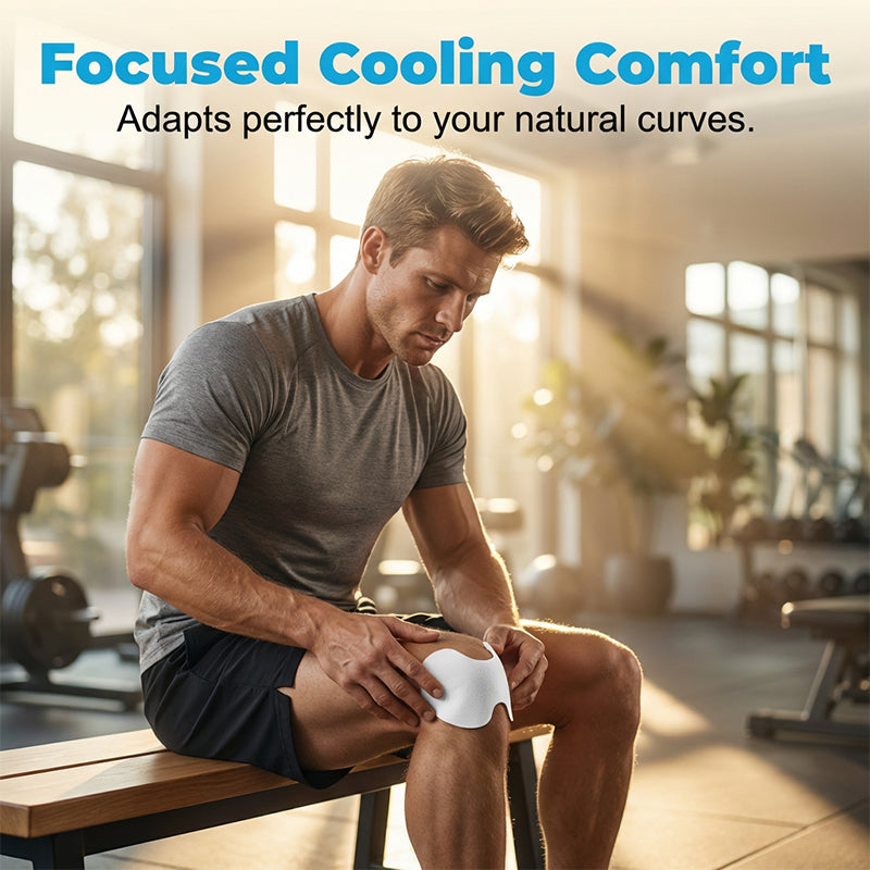 Rapid Relief Ice Compress Knee Patches (8-Pack)