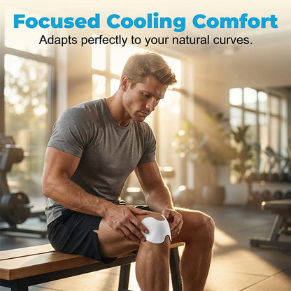 Rapid Relief Ice Compress Knee Patches (8-Pack)