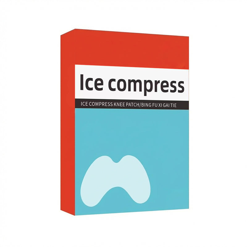 Rapid Relief Ice Compress Knee Patches (8-Pack)