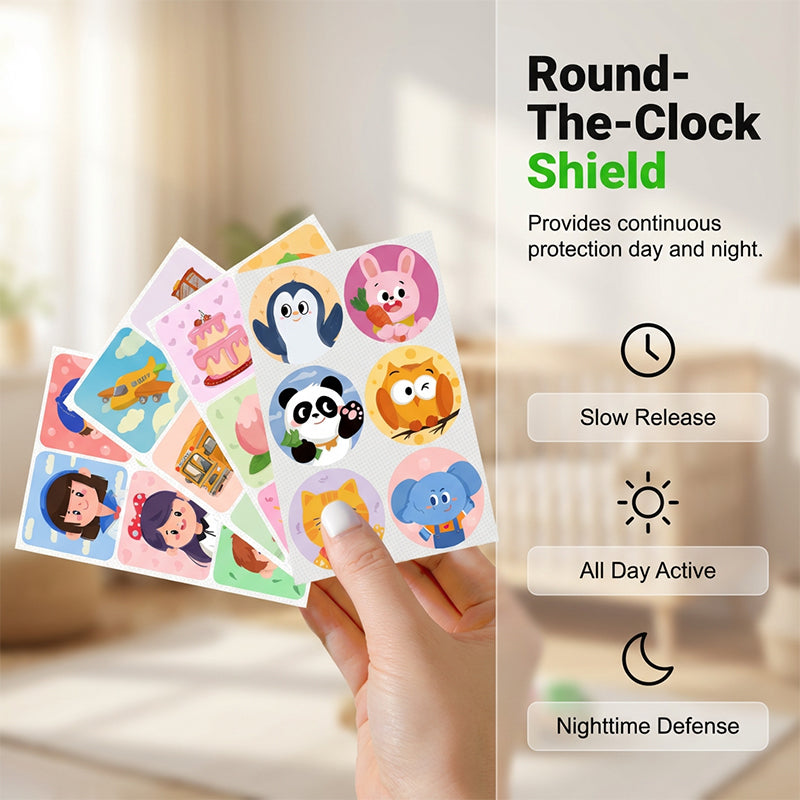 Kids Cartoon Essential Oil Mosquito Stickers
