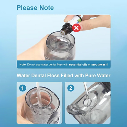 🎁 2026 New Year's Sale - Limited Time 50% OFF🎁✨Portable Cordless Water Flosser