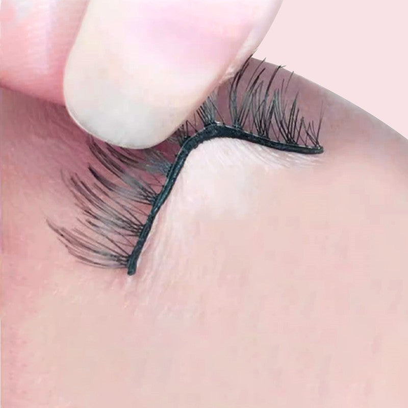 Self-Adhesive Reusable Lashes – 3-Sec Application, No Glue Needed
