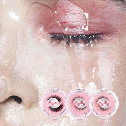 Self-Adhesive Reusable Lashes – 3-Sec Application, No Glue Needed