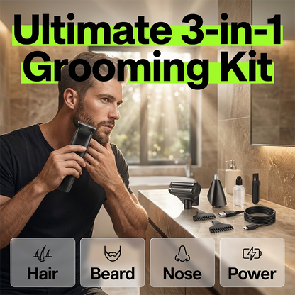 🔥2026 Newest Models-3-in-1 Electric Grooming Kit for Men