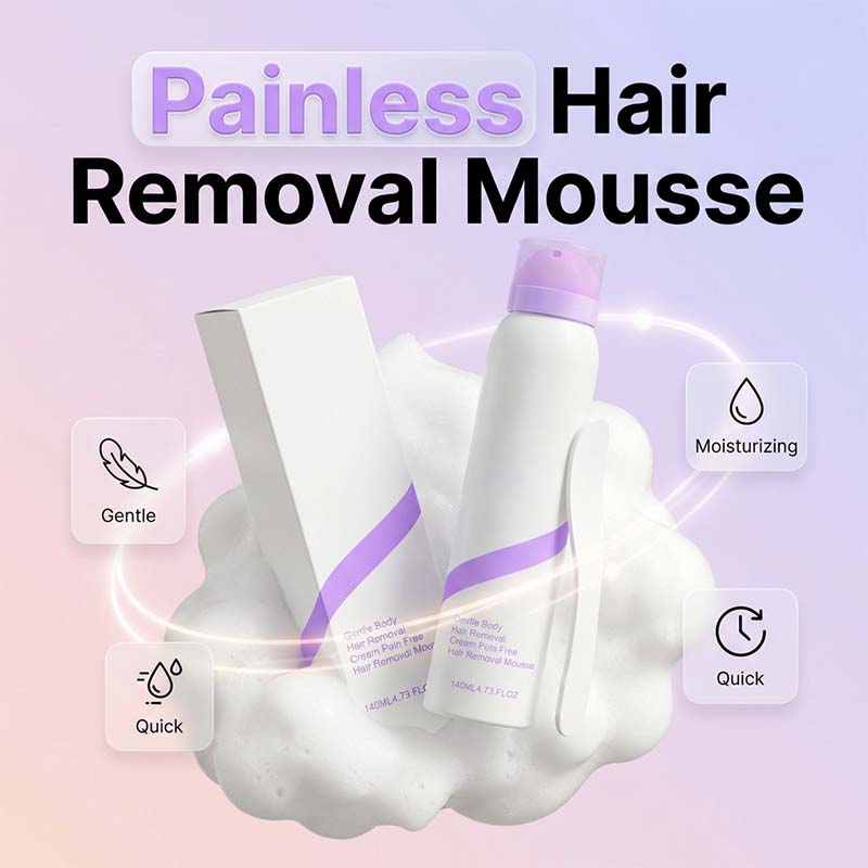 🧴Summer Must-Have🤩Now 50% OFF! 💖Gentle & Painless Hair Removal Cream Duo for Sensitive Skin, Say Goodbye To Unwanted Hair Without Pain👋