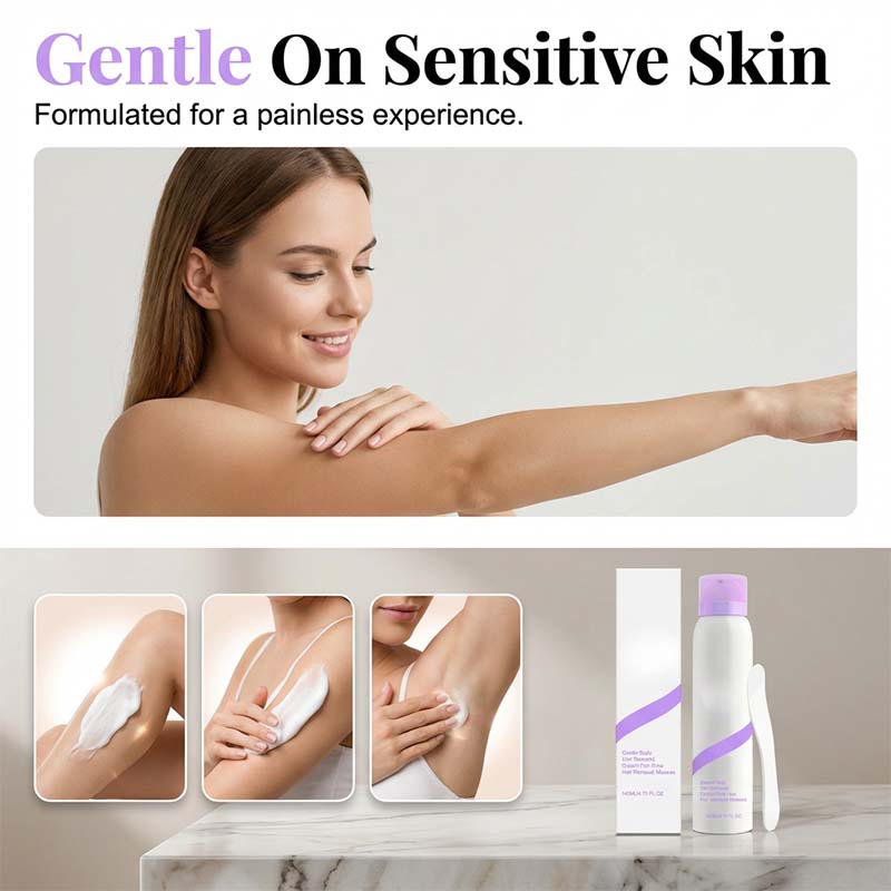 🧴Summer Must-Have🤩Now 50% OFF! 💖Gentle & Painless Hair Removal Cream Duo for Sensitive Skin, Say Goodbye To Unwanted Hair Without Pain👋