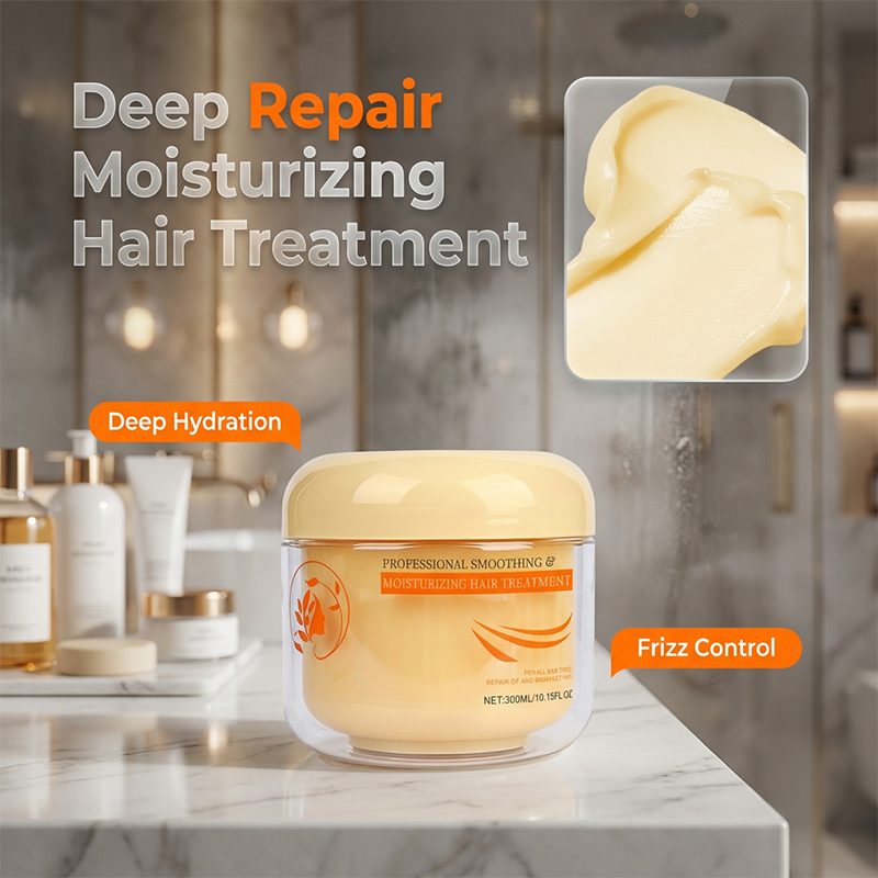 💗Professional Smoothing & Moisturizing Hair Treatment✨Say Goodbye To Frizz — Deep Repair 💆‍♀️