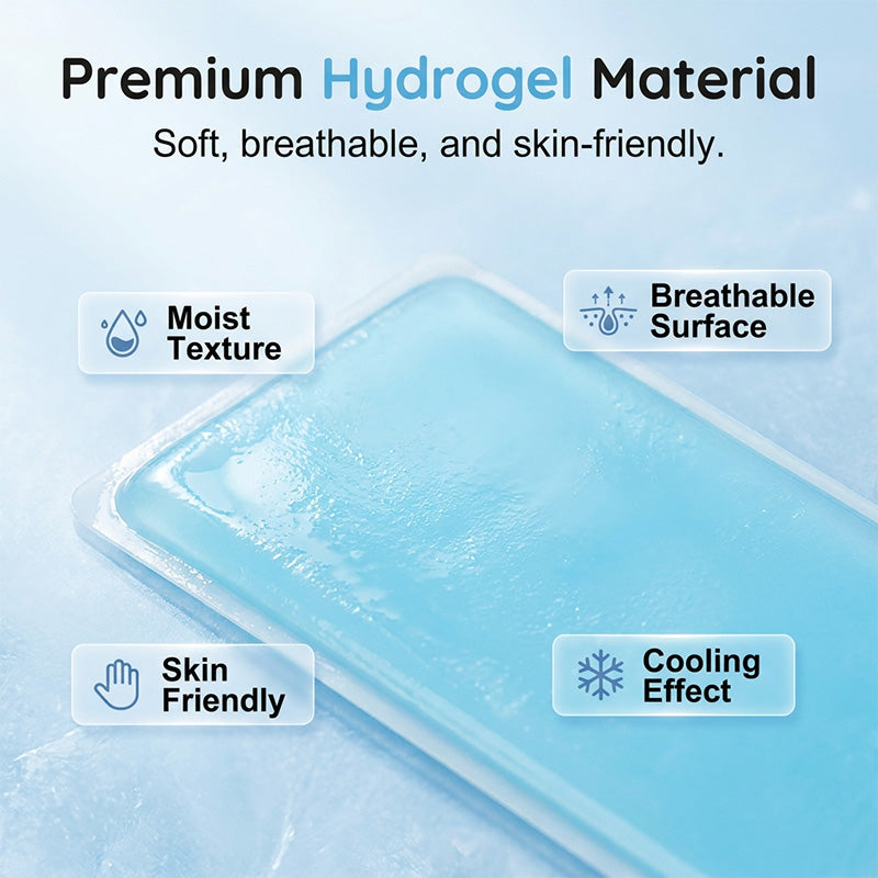 ❄️ 50% OFF NOW! 🥳 Skin-Friendly Instant Cooling Relief Patches – Gentle & refreshing – Soothes sunburn, fevers or muscle heat – perfect for hot days or post-workout 🌊✨